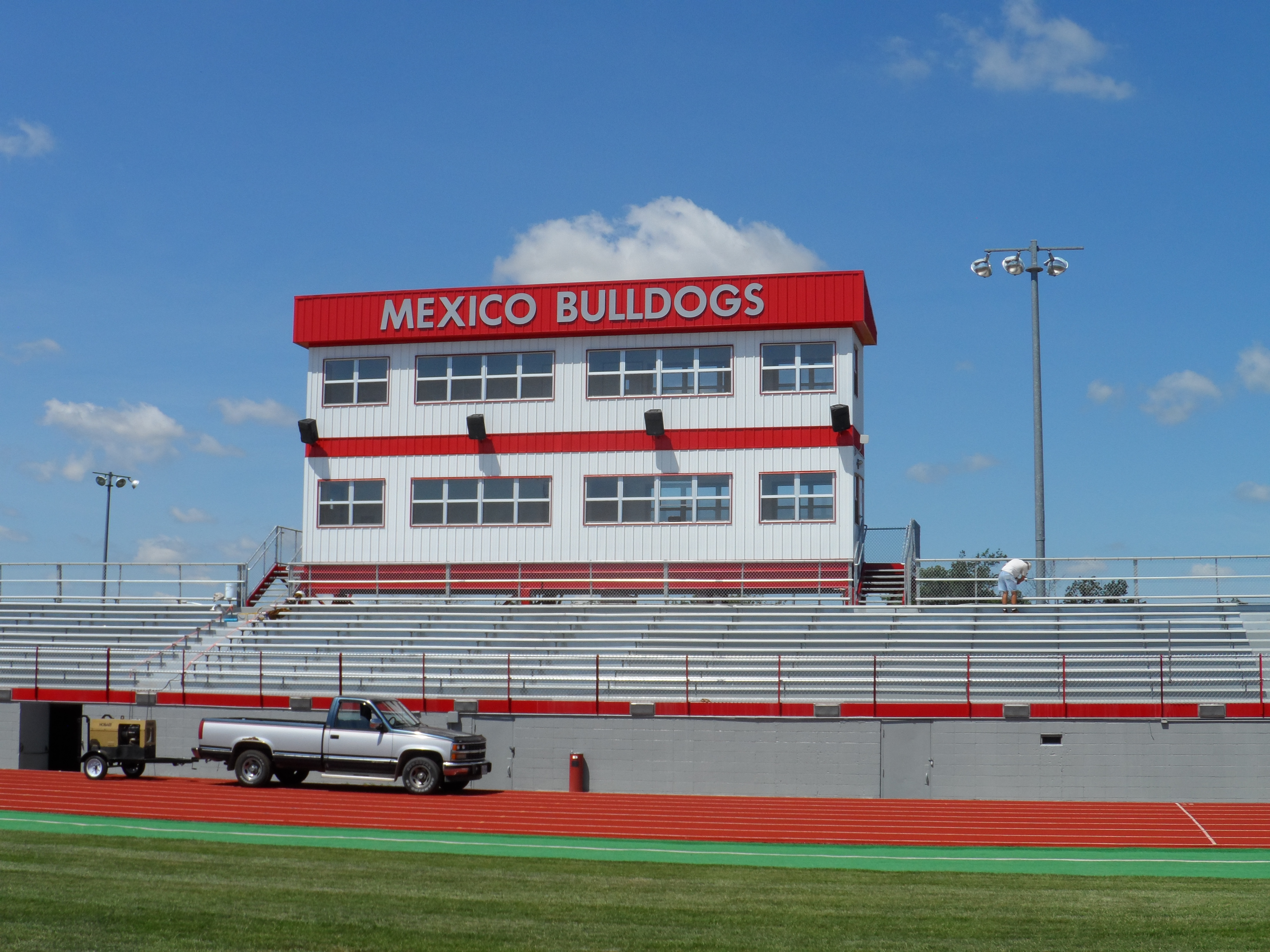 Mexico 59 School District Athletic Field Press Box
